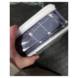 Lacoste Slice 100% Cotton Percale 4-Piece Sheet Set Cool, Crisp, Matte, and Durable, Oeko-Tex Certified Print, Vintage Indigo, Full