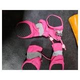 Teozzo Dog Boots - Pink/Grey - Small/Medium