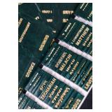 UPAFEXXI-Leather Bible Tabs, Bible Tabs for Women and Men(Gold Foil Lettering) Large Print Stickers, Easy to Read and Apply, 80 Chapters Labels for Easy Navigation(Dark Green)