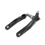 BNVB Bike Crank Arm Set 170mm 105 BCD Mountain Bike Crank Set with Bottom Bracket Crank and Chainring Bolts for MTB BMX Road Bicyle, Compatible with Shimano, FSA, Gaint (Black)