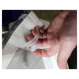 100% Blackout Shield Full Blackout Curtains for Bedroom 84 inch Length 2 Panels Set, Clip Rings/Rod Pocket Faux Linen Black Out Curtains for Living Room, Thermal Insulated, 50Wx84L, Beige