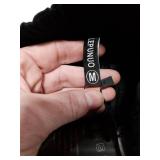 Lepunuo Cargo Pants for Women Baggy Zipper Y2K Pants Light Baggy Jogger Black Medium