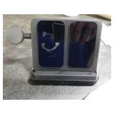 voppton for Samsung Galaxy Z Fold 7 6 5 4 Wireless Charger Station, Foldable 3 in 1 Wireless Charging Stand for Z Flip7 S25 Ultra/Galaxy Watch/Galaxy Buds, Charger Stand Dock for Travel