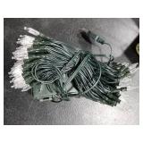 Green Convenience Christmas Lights 33ft 100 LED Battery String Lights with Timer Memory Function USB or Battery Powered Waterproof String Lights for Indoor Outdoor Decoration