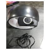 XCDIFA Mini LED Table Lamp with 4-in-1 Wireless Charger, Night Light, Sunrise Alarm Clock, Bluetooth Speaker, Smart Atmosphere Table Lamp for Bedroom, Office, Home Decor (Black)