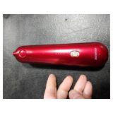 Professional Manicure Pedicure Set - Cordless Electric Foot Nail Care Trimmer Buffer Tools - 5 Speeds, Rechargeable, Thick Nails (Red)