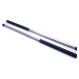 Jiayouy 1 Pairs 5A Aluminium Alloy Drum Sticks Durable Non-slip Exercise Drumsticks for Students and Adults Musical Instrument Percussion Accessories, Rubber Tips