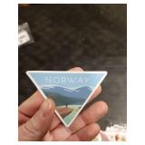 DothRayan 100Pcs World Travel Stickers Pack, Vacation Sticker Famous City Landmark Waterproof Vinyl Travel Luggage Stickers for Water Bottle Laptop Scrapbooking, Aesthetic Vintage Tourism Decals