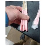 DINYWOW 20-Pieces Gold and Pink Silverware Sets for 4,Pink Handle Stainless Steel Cutlery Set, Include Forks Spoons and Knives Set, Dishwasher Safe Utensil Sets for Home Restaurant