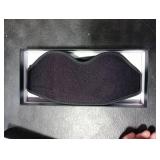 Fygrip 3D Eye Mask Sleep Mask for Men & Women, 100% Pressure-Free & Light Block-Out Eye Mask for Sleep with Easy Adjustable Strap, Night Eye Cover for Travel, Black