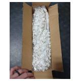 CristBest 24-Pack Christmas Tree Picks Ornaments, Artificial Glitter Berry Stem Glittery Twigs Ornaments for Christmas Tree Decorations, Small Vase, Holiday, Wedding, Party Decorations (White)