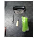 Vantic Garlic Press Rocker - Stainless Steel Garlic Crusher, Mincer and Chopper with Peeler & Scraper, Easy Kitchen Gadget for Effortless Smashing