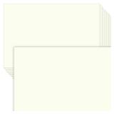 Hysiwen 50 Sheets Ivory Color Card Stock 5 x 7 Inches, 250gsm/92 lb Cream Blank Cardstock Paper for Making Postcards, Invitation Cards, Greeting Cards, Paper Crafts or Drawing(IV57)
