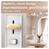 4 Pcs Dimmer Replacement Knob, Dimmer Switch Knob Replacement(Ivory)