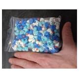 Realspring 100 Mini Resin Ducks Tiny Duck Figurines Bulk Cute Figures Mini Duck for Winter Miniature Landscape Garden Accessories Desktop Layered Tray Ornament Birthday Party Decor