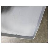 Gray Geometric Pattern Floor Liner Mat