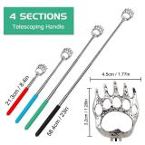HOFASON 6 Pack Back Scratcher Fathers Day Dad Gifts, White Elephant Gifts for Adults, Stocking Stuffers for Men Women Teens, Prizes for Adults (Muti)