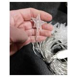 Star String Lights, Merdeco 20ft 40 LED USB Powered Star String Lights Warm White Fairy Lights for Birthday Party Wedding Christmas Home Decoration