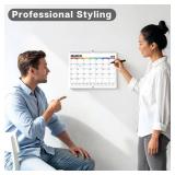 Dunwell 12x15 Wall Calendar 2026 (Colorful), Use Jan to Dec 2026, Large Lined 12 x 15 Monthly Calendar, Professional Styling for Home or Office, Premium Paper