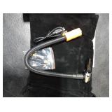 Hafuloky Tire Inflator Portable Air Compressor, 180PSI Cordless Air Pump with Digital Gauge, LED Light and Auto Shut-Off Function, 3X Faster Air Compressor for Car, Motorcycle, Bicycle, Ball