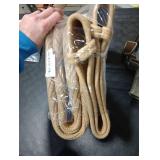 JMvicyroam Large Woven Laundry Basket Hamper,60L Cotton Rope Storage Bin for Blankets,Toys and Clothes,Decorative Tall Nursery Hamper for Living Room,Baby Nursery,Bathroom and Bedroom,Jute