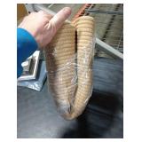 JMvicyroam Large Woven Laundry Basket Hamper,60L Cotton Rope Storage Bin for Blankets,Toys and Clothes,Decorative Tall Nursery Hamper for Living Room,Baby Nursery,Bathroom and Bedroom,Jute