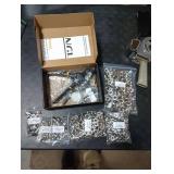 zonglan Heavy Duty Grommet Tool Kit of 1/2 5/16 and 3/8,Multi Size Handheld Eyelet Tool Plier Rivet Press with 900 pcs Silver Grommets for Tarp Leather Fabric