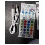 RUISHINE Battery Operated LED Strip Lights 20ft, Battery Powered LED Strip Lights for Bedroom Color Changing APP Remote, USB Led Lights for TV, Room, Kitchen, Party