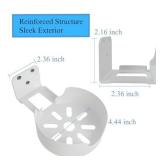 Upgrade Ubiquiti UniFi Dream Router Wall Mount, Works with The New Unifi Dream 7 (UDR7) Bracket, Sturdy Metal Made Wall Mount Compatible with Ubiquiti UniFi Dream Machine UDR7 (Clean-1PACK, White)