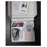 Delanie Professional Nail Drill High Torque 35000 RPM Rechargeable Portable Electric Nail File Filer for Acrylic Gel with Cuticle Bits, Salon Manicure Tool, Rose Gold