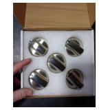 AMI PARTS WB03X24818 Gas Stove Knob Replacement for GE,100% Stainless Steel Stove Replacement Knobs PS11729081 AP5989029,Compatible with ge Stove Knob (Not Universal)