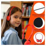 OSSZIT USB C Headphones Bulk 30 Pack for Classroom School Kids,USB Type C Headphones Class Set Compatible with Pad SmartphonesFor Boys Girls Students Travel Mixed Colors