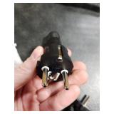 Type E/F Germany European Travel Adapter, Yinleader International Power Plug with 2 Outlet,US to Most of Europe EU German Russia French Norway Iceland Greece Korea Spain (2 Pack)