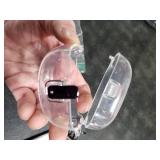 [Secure Lock] for Bose Ultra Open Earbuds Case(2024), TUDIOW Clear TPU Shockproof Protective Cover for Bose Open Ear Wireless Earbuds Accessories with Cleaning Kit& Keychain (Clear)