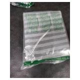 Twin Size Fitted Sheet Only - 4-Way Stretch Jersey Knit, T-Shirt Feeling & Ultra Soft, Wrinkle Free, Non-Slip & Snug Fit for Mattress (Deep: 5-16) - Gray & Black, Twin