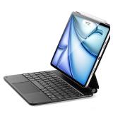 ESR iPad Air 11 inch Case with Keyboard (M3/M2, 2025/2024), iPad Pro 11 (4th/3rd/2nd/1st Gen) & Air 5/4th Magic keyboard Case, Easy-Set Floating Cantilever Stand, Precision Multi-Touch Trackpad, Black
