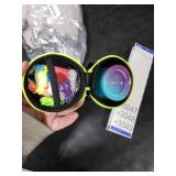 Yoyo Professional K2 Crystal Yo Yo, Responsive Yo-yo for Kids Beginners, Dual Purpose Yoyo for Adults Advanced + Unresponsive Yo-Yo Bearing + 12 Strings+Storage Bag + Bearing Tool ( Blue Purple)