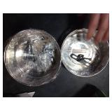 Dog Crate Water Bowl, ShineMe 54oz & 34oz Stainless Steel No Spill Crate Food and Water Bowl, Kennel Bowls Mountable for Medium and Large Dogs, Cats and Pets, Set of 2, PINK (7.1x2.9 & 6.2x2.6