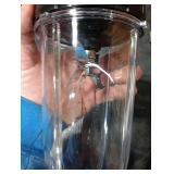 [New Model] Replacement 7 Fins Male Blade&24oz Blender Cup Compatible For Nutri Ninja Blender [4 Inch Male 7 Fins Blade]