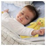 Pro Goleem Duck Security Blanket Soft Yellow Baby Lovey Unisex Lovie Baby Gifts for Newborn Toddler Snuggle Toy Stuffed Animal 16 Inch