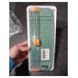 Firbon Morandi A5 Paper Cutter, Straight Small Paper Trimmer with Side Ruler for Scrapbooking Craft, Paper, Coupon, Label, Cardstock