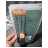 Firbon Morandi A5 Paper Cutter, Straight Small Paper Trimmer with Side Ruler for Scrapbooking Craft, Paper, Coupon, Label, Cardstock