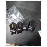 DcOaGt Dog Shoes for Large Dogs XXL, Waterproof Dog Boots with Anti-Slip Sole Breathable Reflective Paw Protectors Booties for Hot Pavement Summer Winter Snow Hiking Walking 4PCS(Size 9)