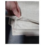 MIULEE Pack of 2 Decorative Linen Burlap Textured Pillow Covers Farmhouse Boho Accent Pillowcases Spring Home Decor for Couch Sofa Bedroom Living Room 18x18 Inch Taupe