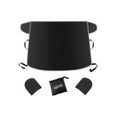 Windshield Snow Cover for Cars, Trucks, Vans - Waterproof, Windproof Winter Frost and Ice Removal Sunshade With Side Mirror Covers