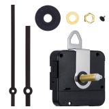 31 mm Quartz Clock Long Movement DIY Clock Repair Kit (Black)