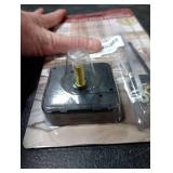 Hicarer 28 mm Long Shaft Quartz Clock Movement Clock Parts Repair Kit (Black)