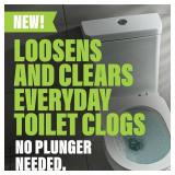 Green Gobbler Liquid Toilet Plunger | Clog Remover | Safe for Toilets and Septic | 2 Pack