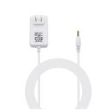 White Power Cord Replacement for Alexa Dot 3rd Gen, Dot 4th Gen, Dot 5th Gen 2022, Echo Pop 15W Power Adapter Charger