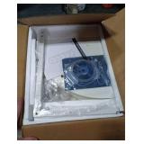 Furnulem 6 Tier Corner Shelf with LED Light, 67.5 Tall Standing Shelf Organizer, White Narrow Bookshelf with Storage Rack for Wall Corner, Living Room, Bedroom, Metal Frame, Wood Display Shelf